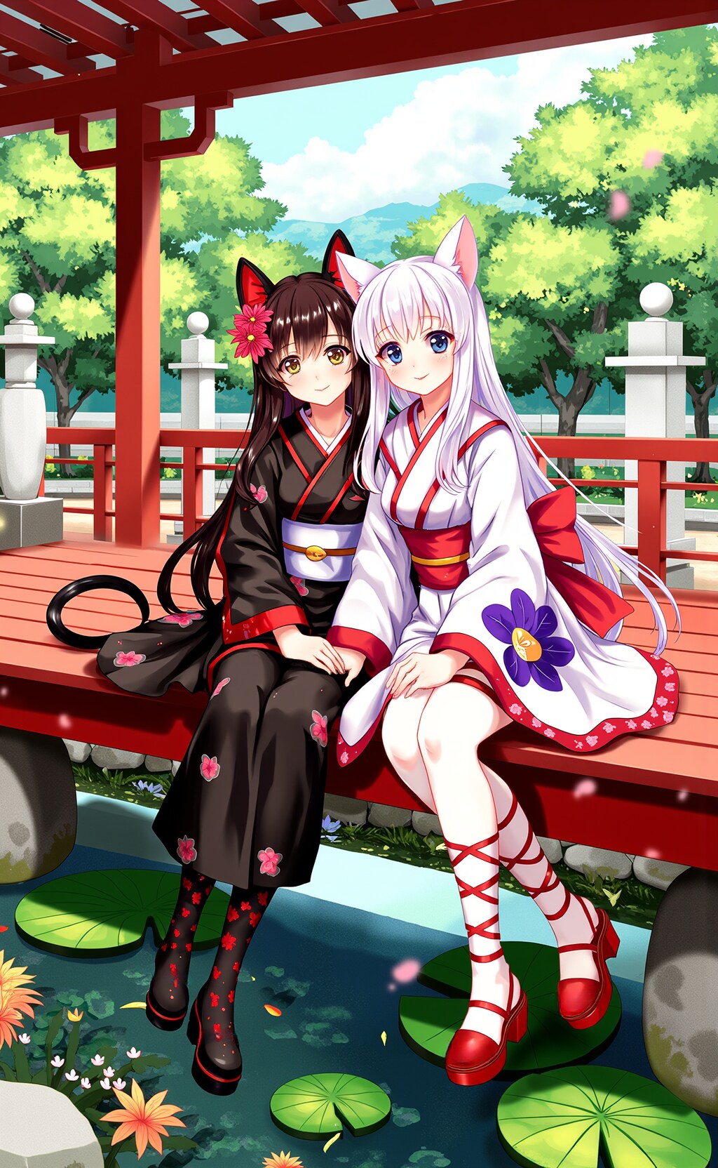 2の猫姫、日常の生活