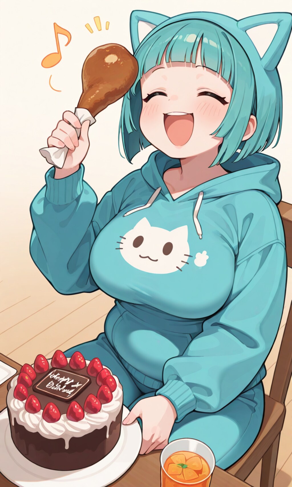 めぐちゃんのチートデー🎂