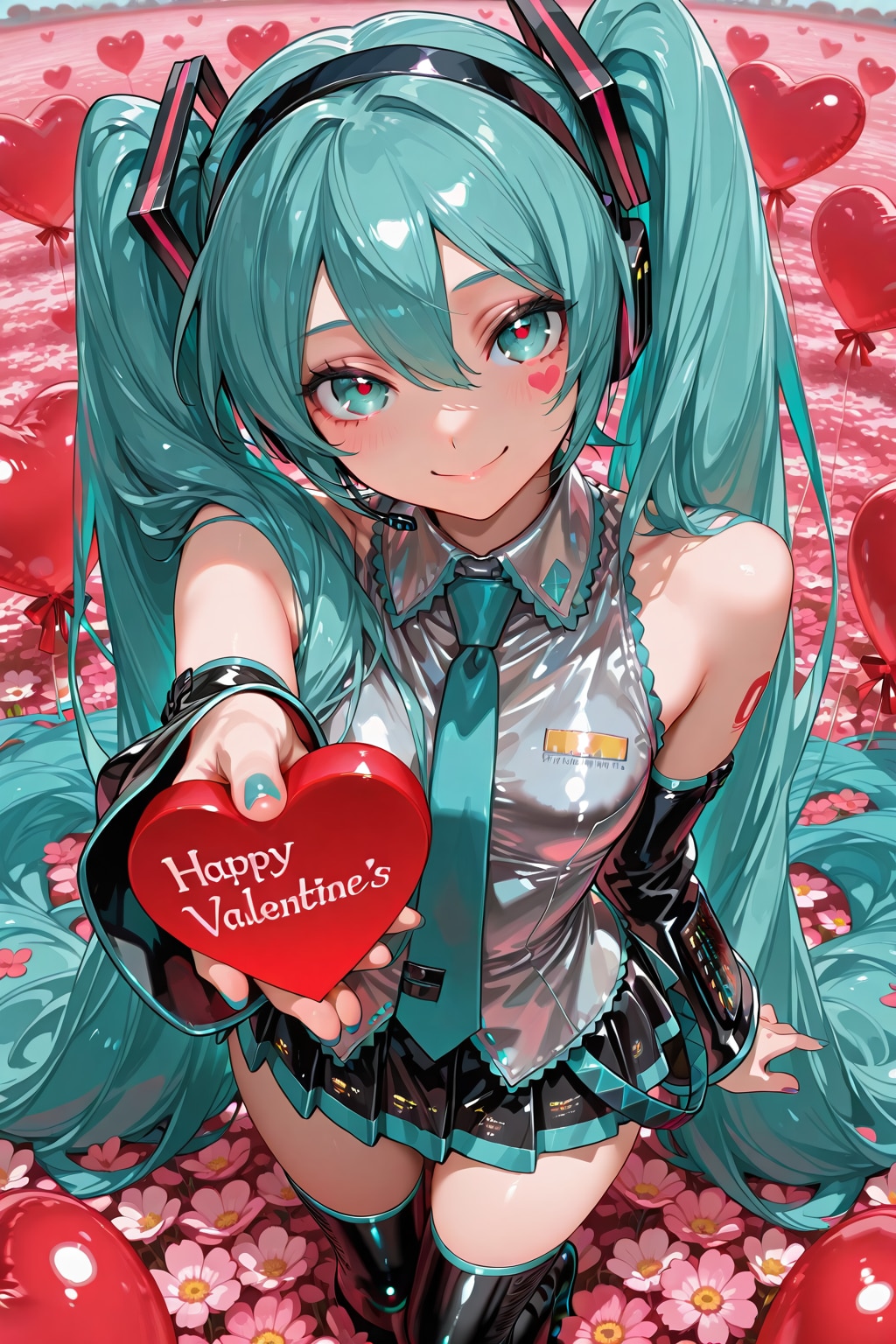 赤いハートに込められた思い | の人気AIイラスト・グラビア