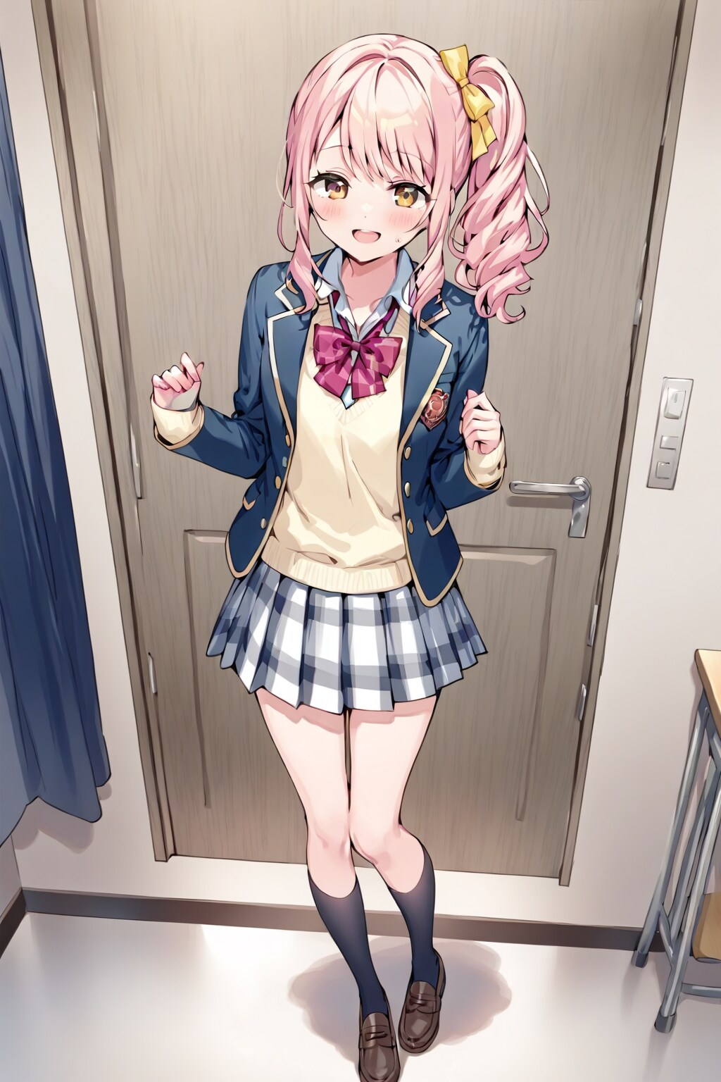 このドアの向こうには、なにがあるのかな？