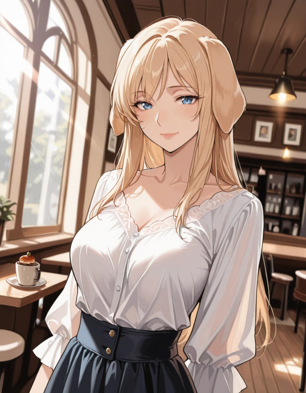 今日のわん娘 #30 「カフェわん娘」