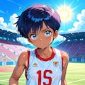 陸上女子詩乃ちゃん～80年代な姿～ 3枚目