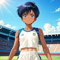 陸上女子詩乃ちゃん～80年代な姿～ 6枚目
