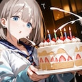 精液でお祝い　芹沢あさひ 3枚目