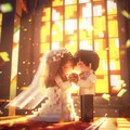 ボクセル結婚式 5枚目