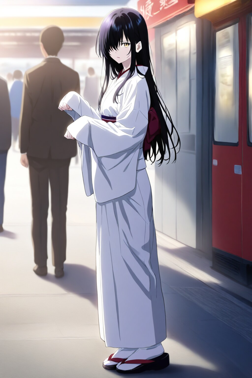 おはよう、通学のユウ子さん