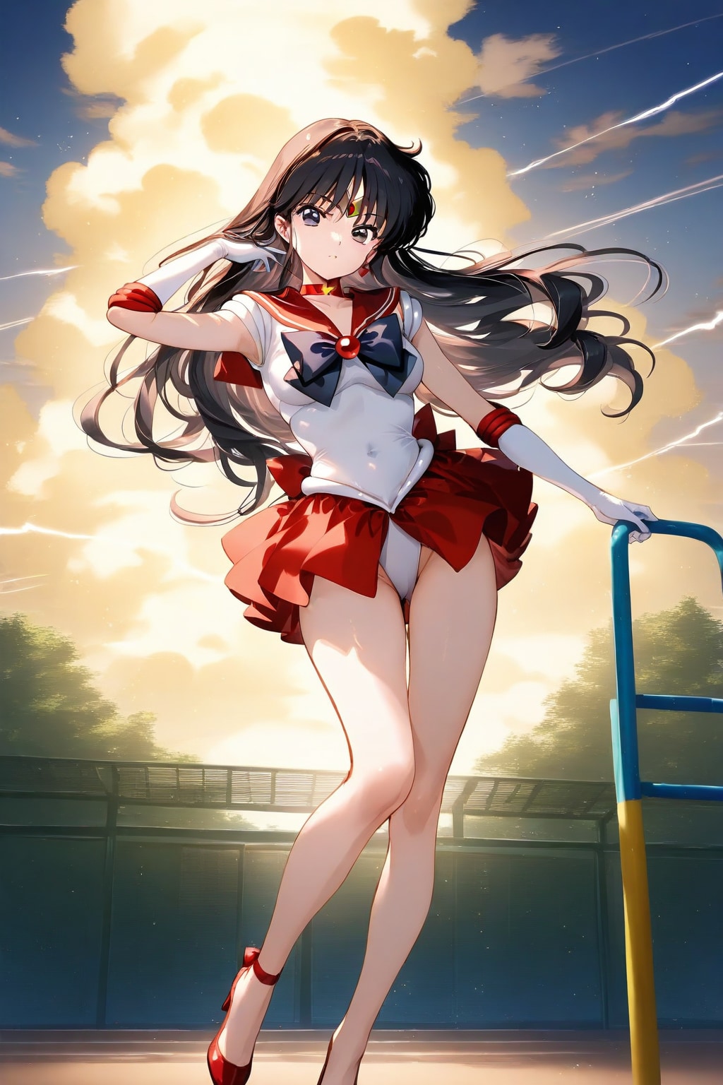 てこずったセーラーマーズ