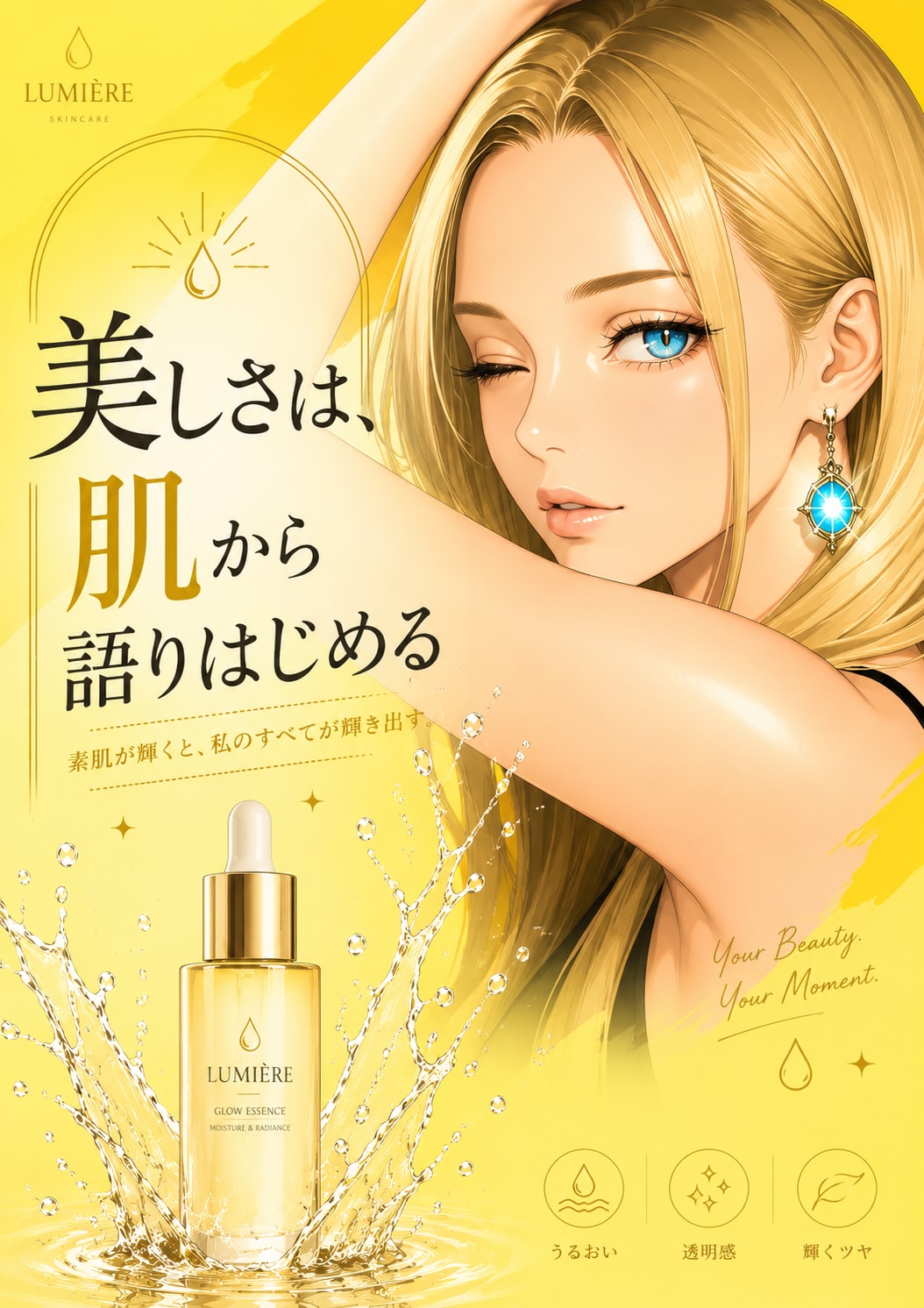 美しさは、肌から語りはじめる