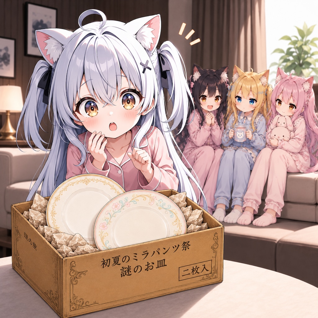 謎のお皿（2枚）が届きました！【その1】