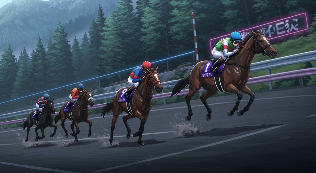 榛名山の峠のダウンヒルGⅠレース