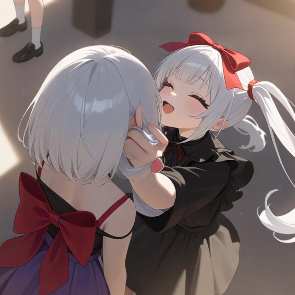 ｢え？　何ッスか！？｣（顔を捕まれる）