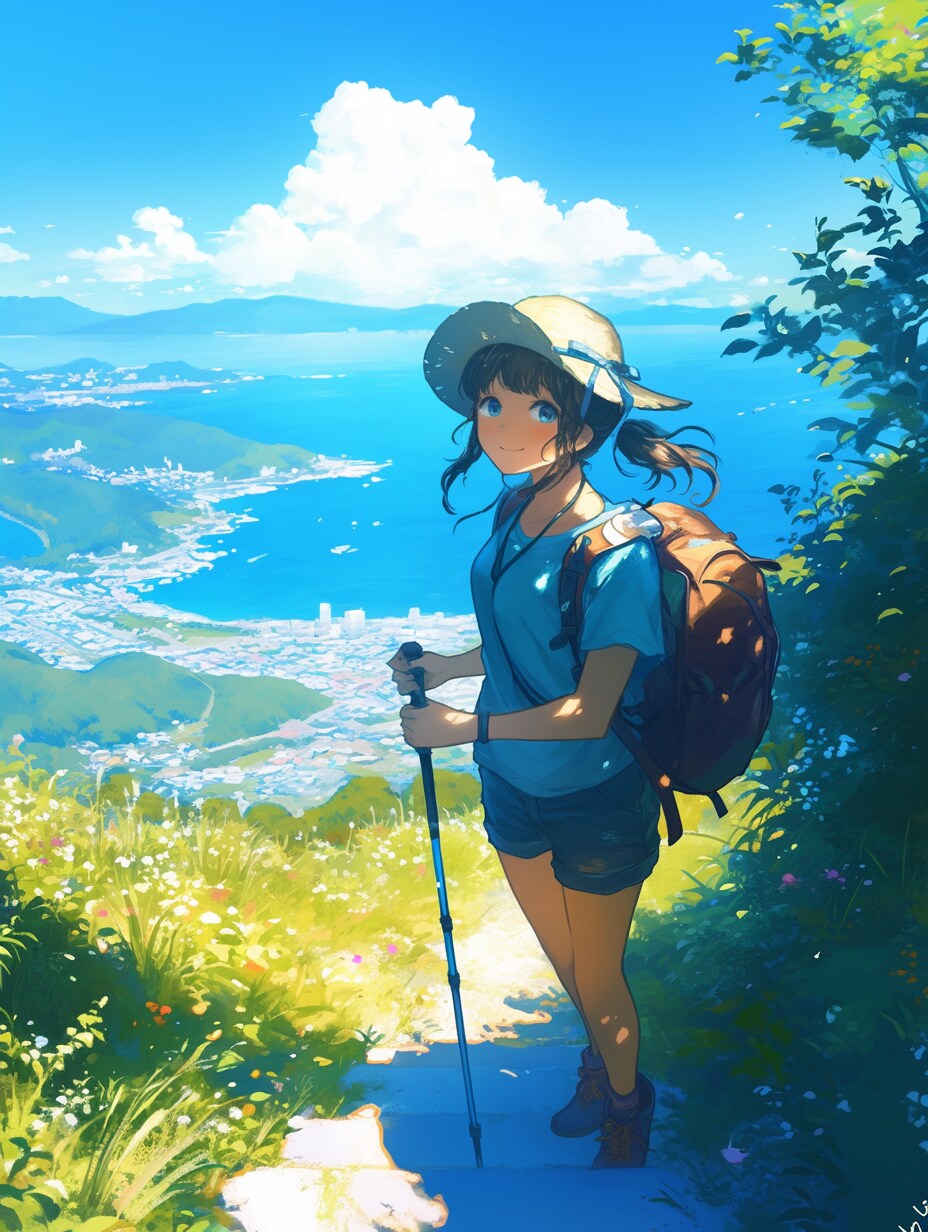 旅する少女235 | の人気AIイラスト・グラビア