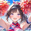 チアガール。 3枚目