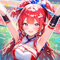 チアガール。 2枚目