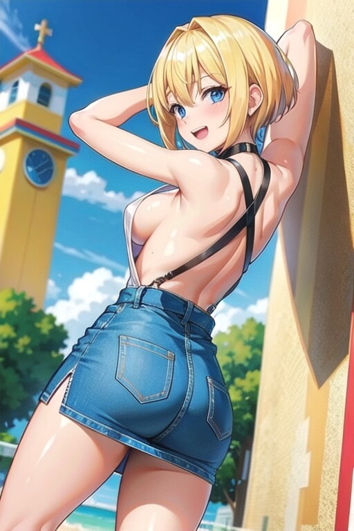 バックショットの美ボディ💖