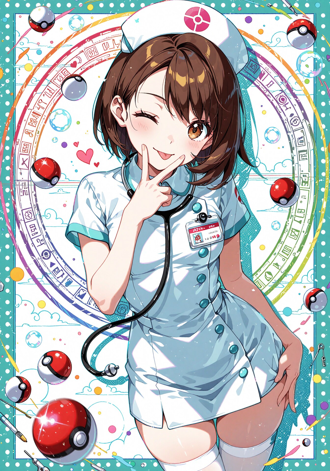 ユウリちゃんナース服〜💕🏥 | の人気AIイラスト・グラビア