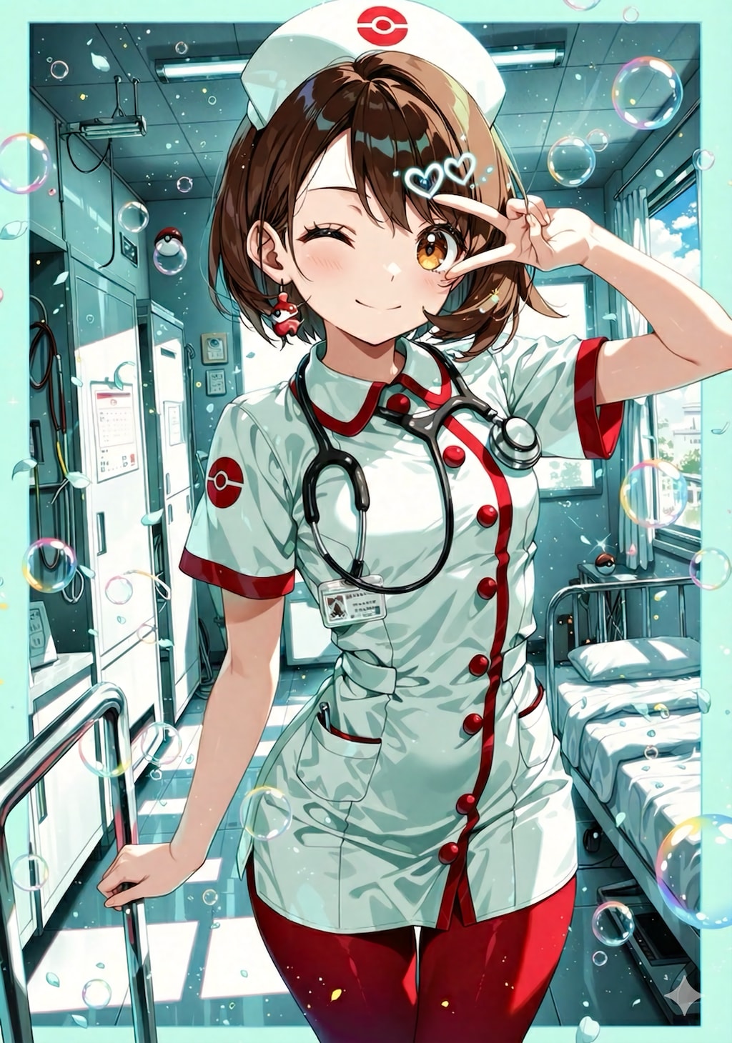 ユウリちゃんナース服〜💕🏥