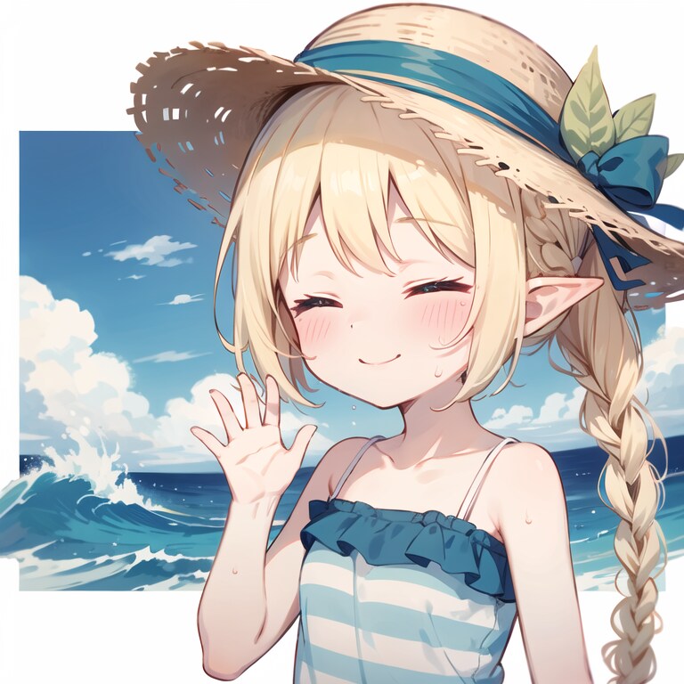 海ですわ～（＾o＾）