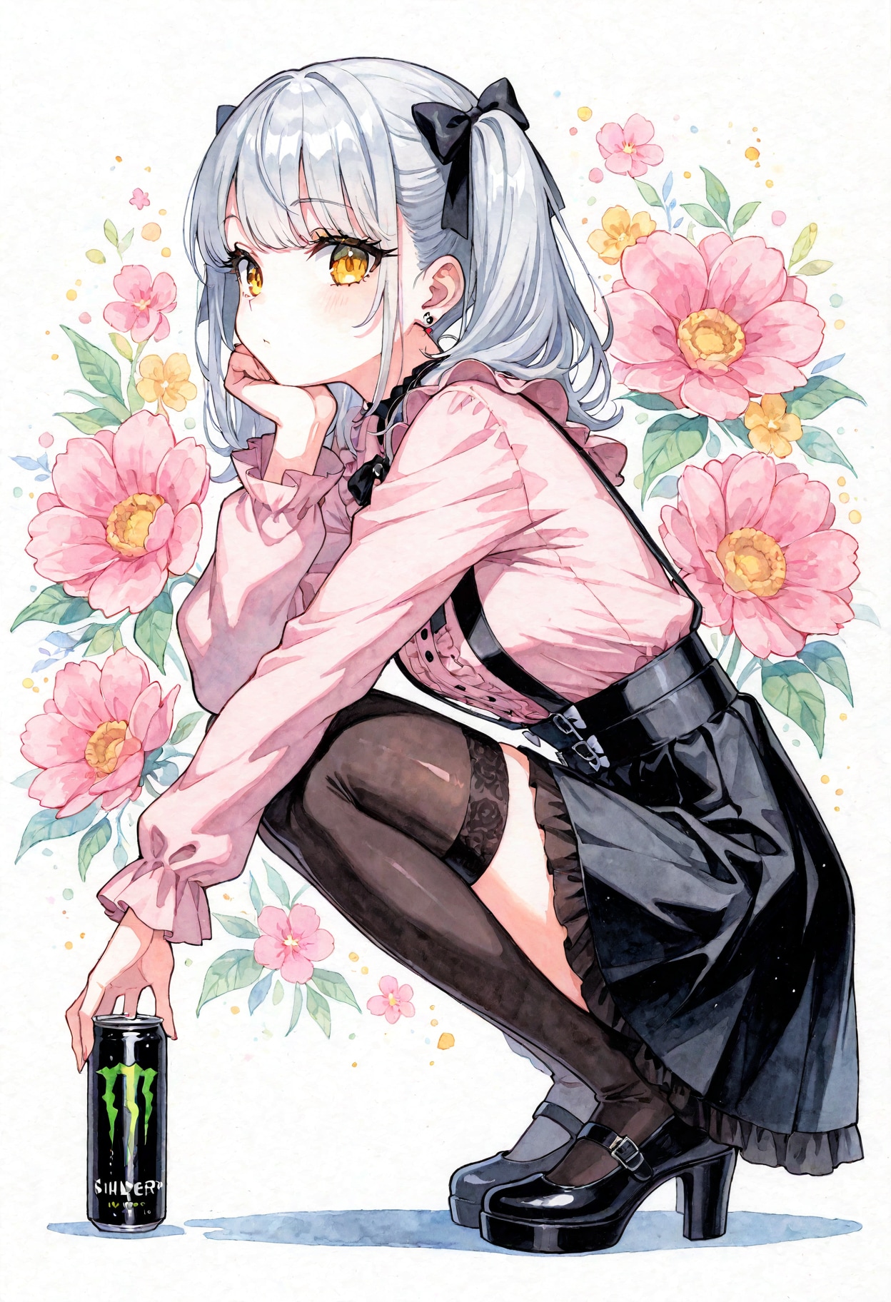 看板娘　地雷系