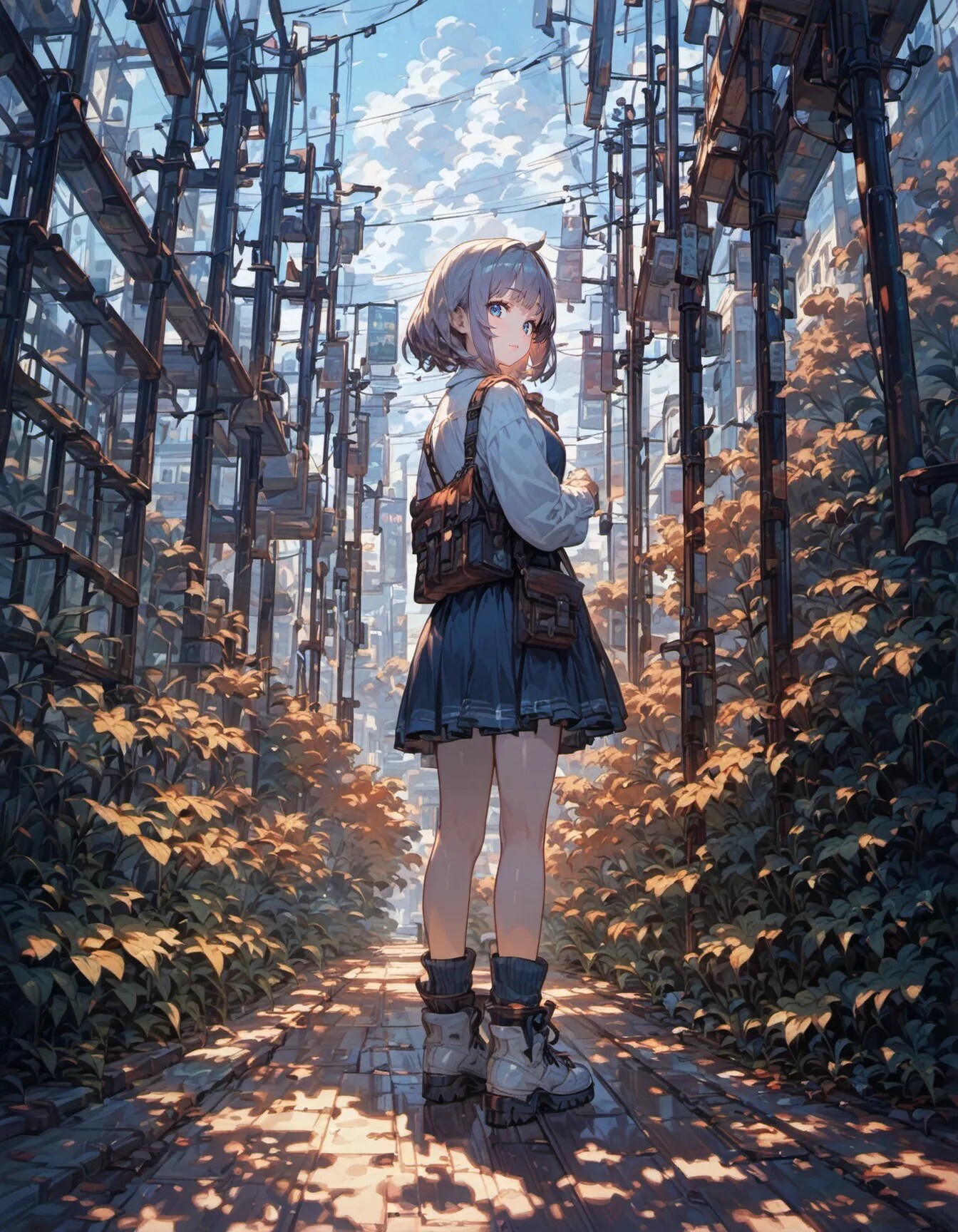 The Urban Green Trail | の人気AIイラスト・グラビア