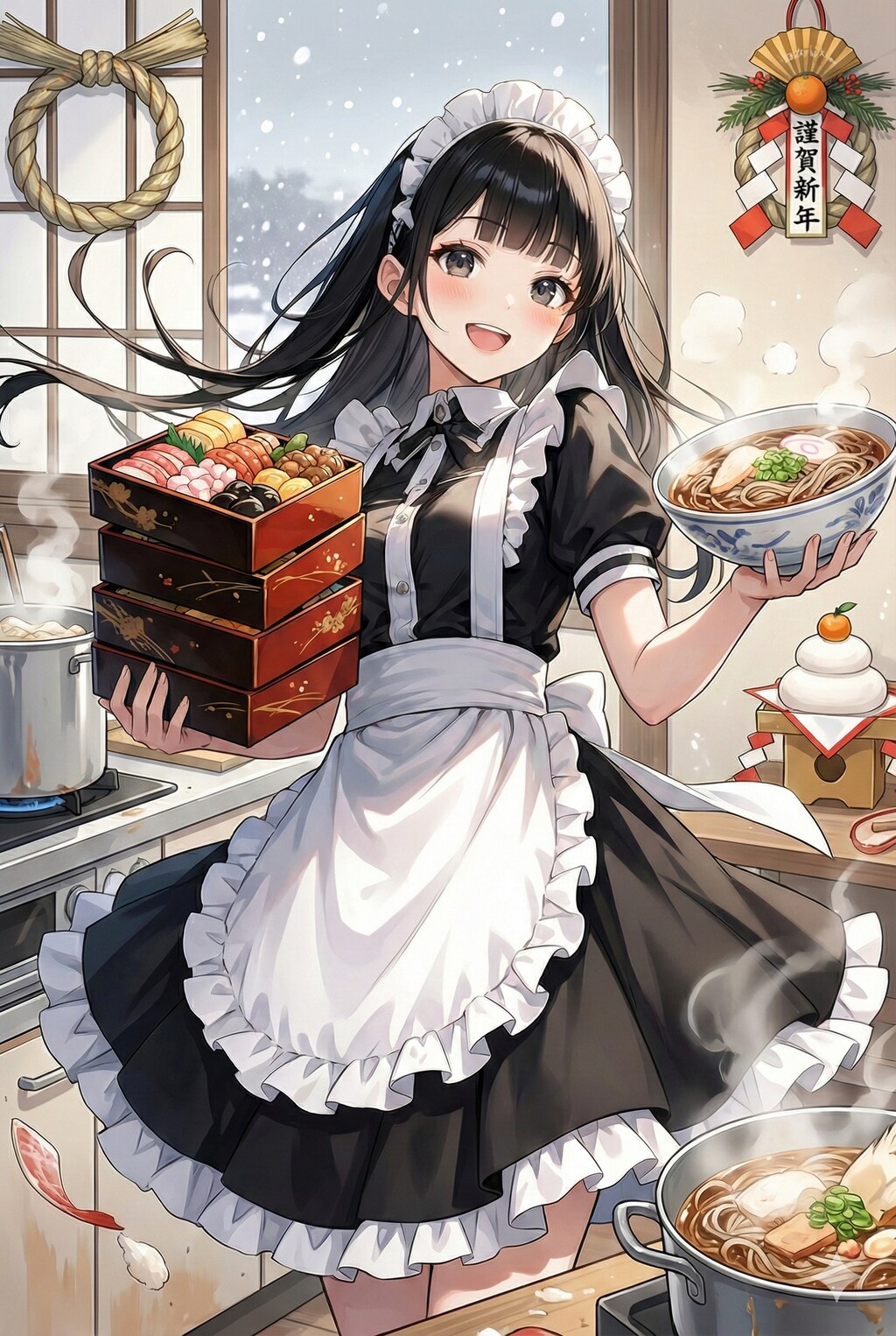 メイドさんの年末年始