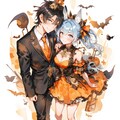 ハロウィンカップル 2枚目