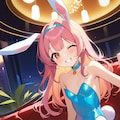 表情かわいいバニーガール 3枚目