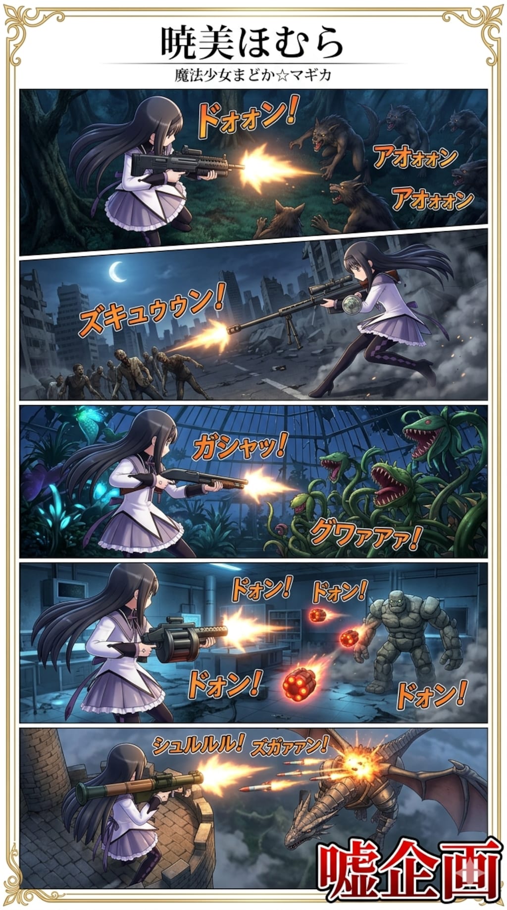 魔法少女まどか☆マギカ　暁美ほむら