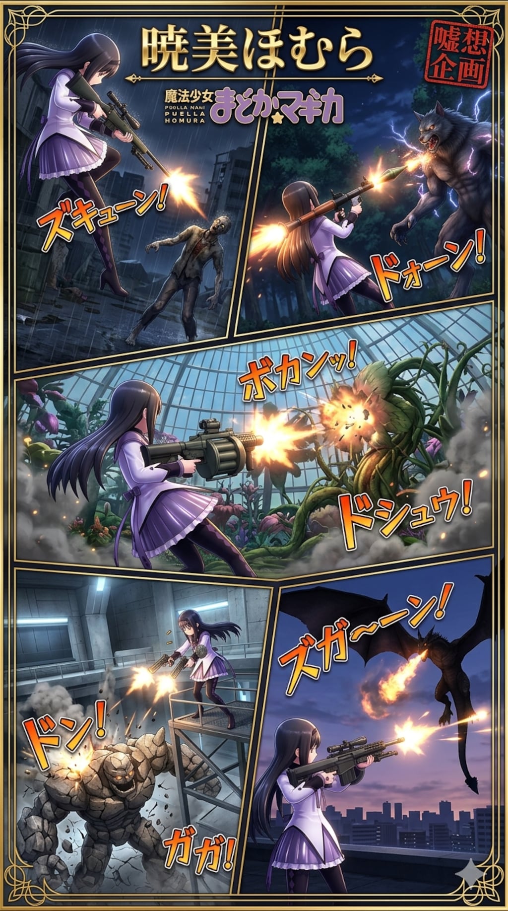 魔法少女まどか☆マギカ　暁美ほむら
