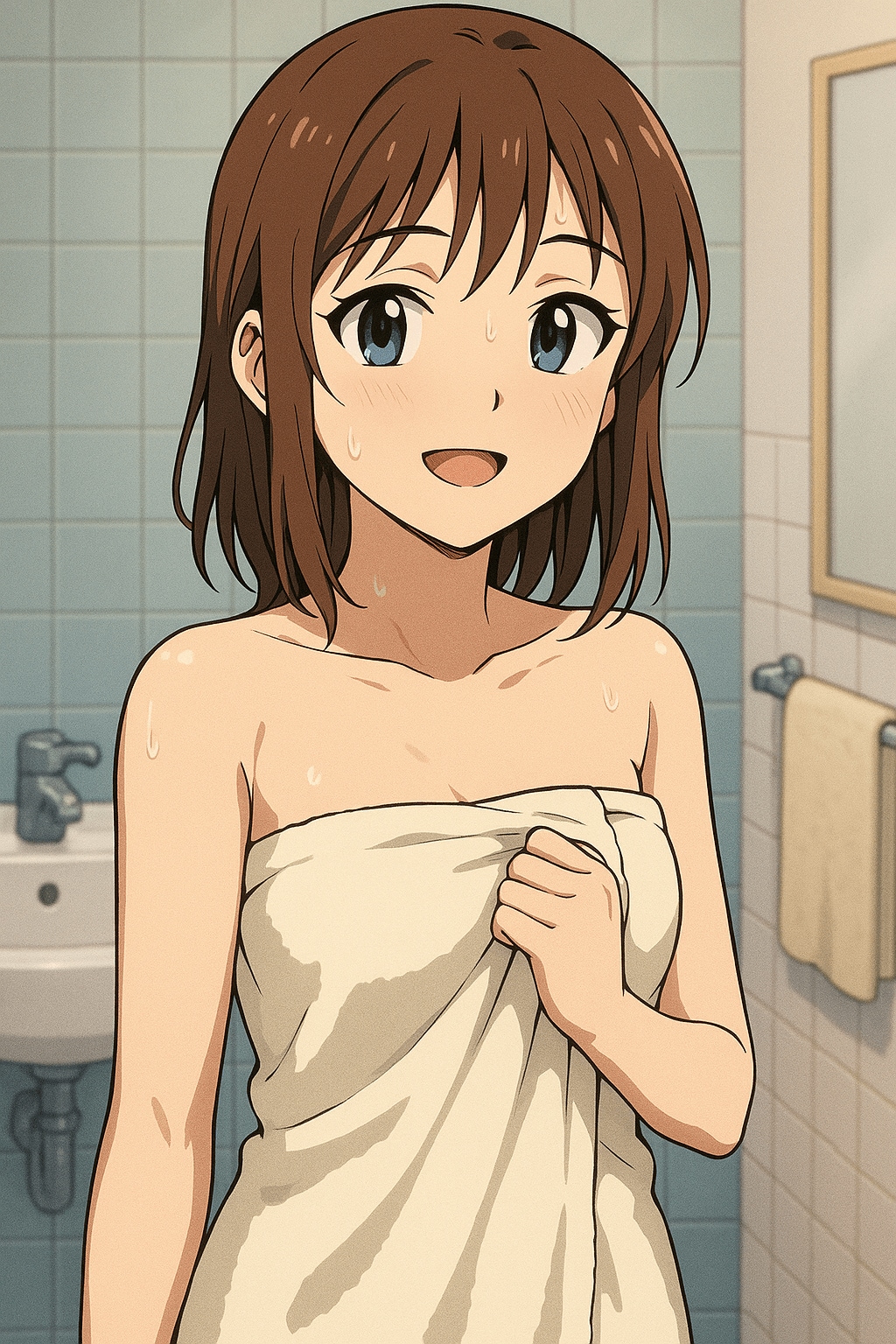 汗をかいたので・・・