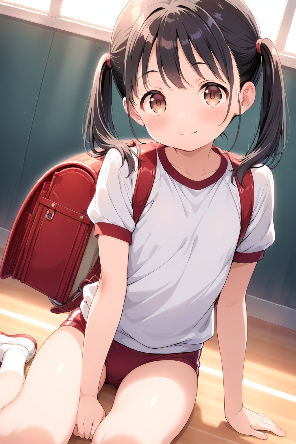 体操服美少女