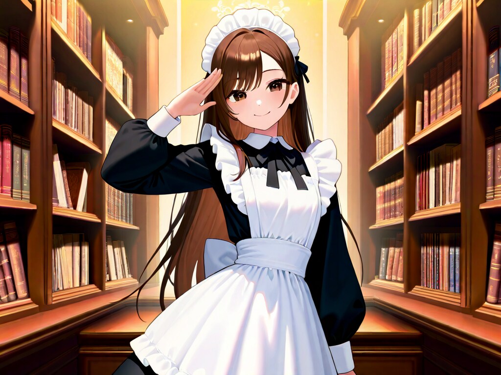 メイドさんのアンティーク本屋