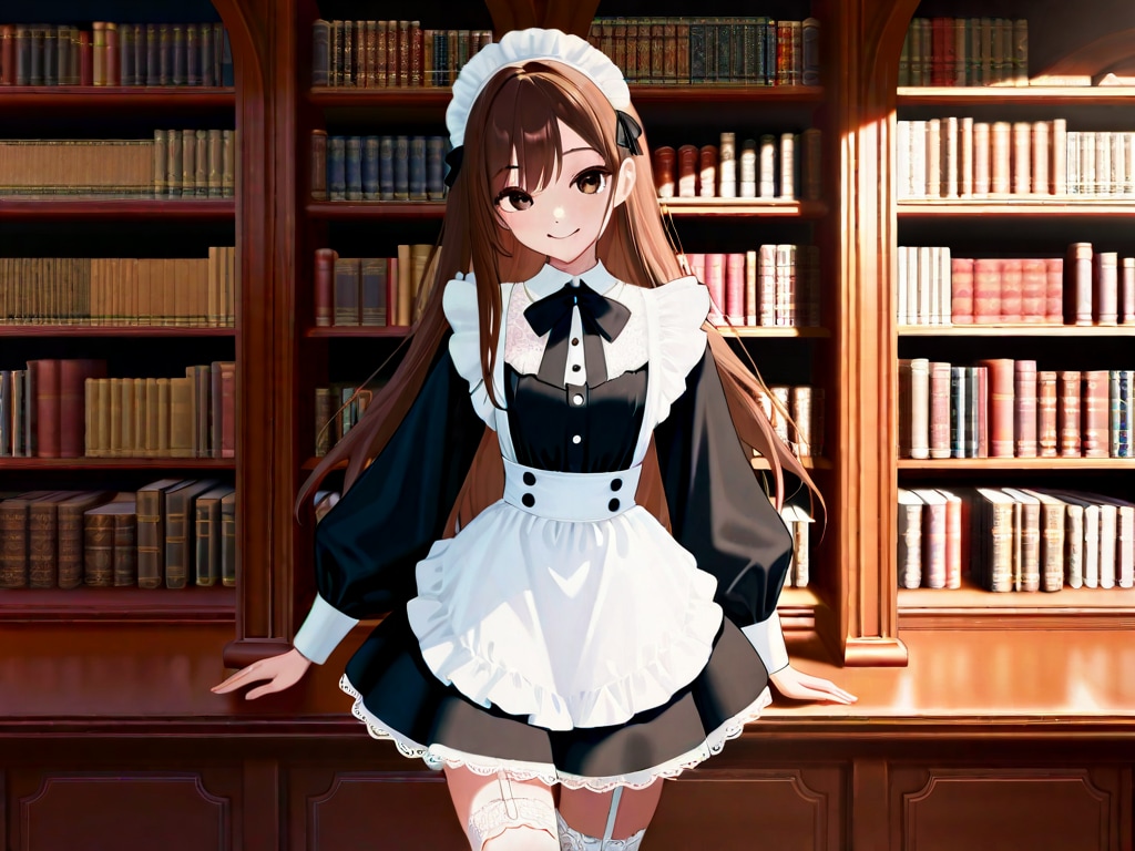 メイドさんのアンティーク本屋