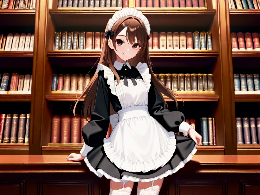 メイドさんのアンティーク本屋