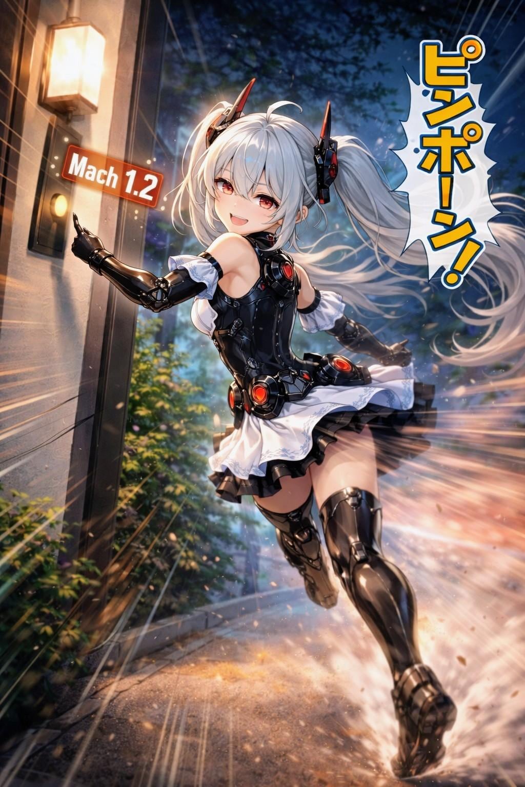 帰って来た銀髪ツインテサイボーグゴスロリお姉やん