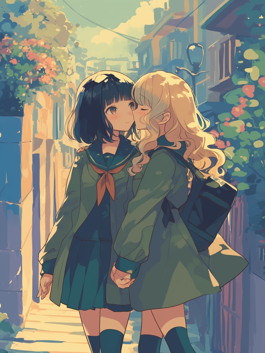 キスしたい二人のJK229