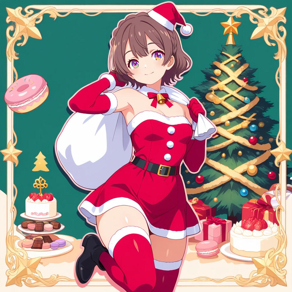 Santa Glow | の人気AIイラスト・グラビア