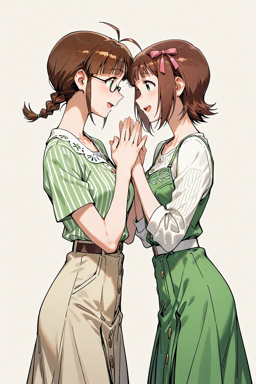天海 春香と秋月 律子