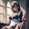 挑発メイドさん⑯ 2枚目