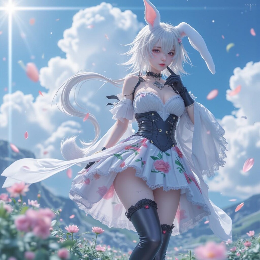 うさぎ戦士　ホワイト・バウニー (White Bunny)