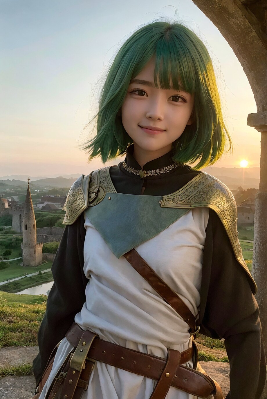 緑髪の旅人