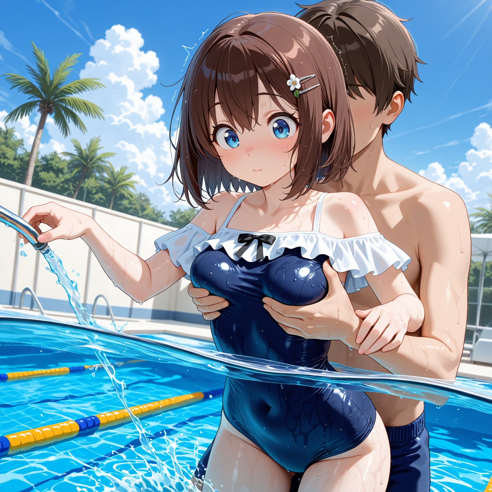 そんなに触りたかったの・・・
