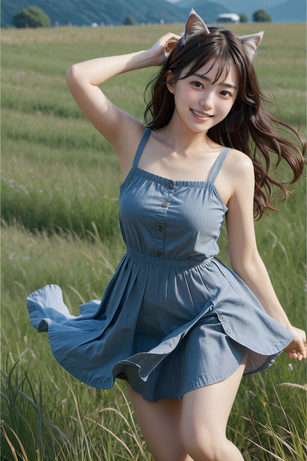 ネコ耳の女の子