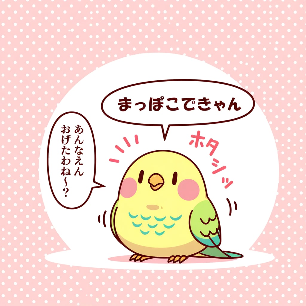 気まぐれインコ