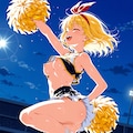 暗くなっても元気に応援 3枚目