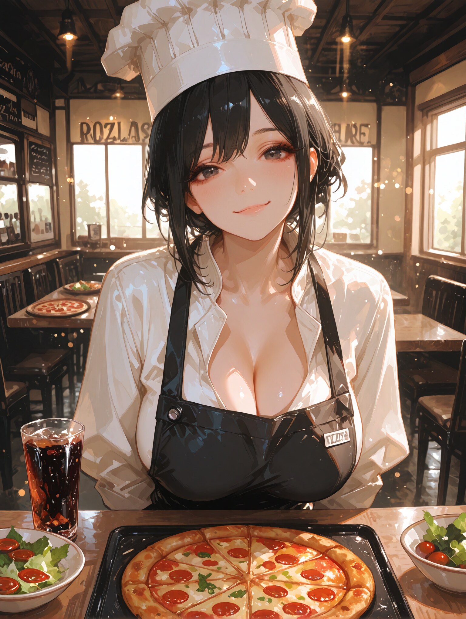 ピザ屋のオーナーさん