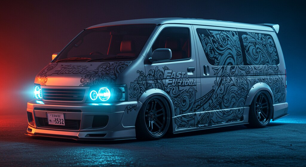 ワイルドスピードカラーワゴン車