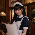 執事ちゃんとメイド組の身長比較 5枚目
