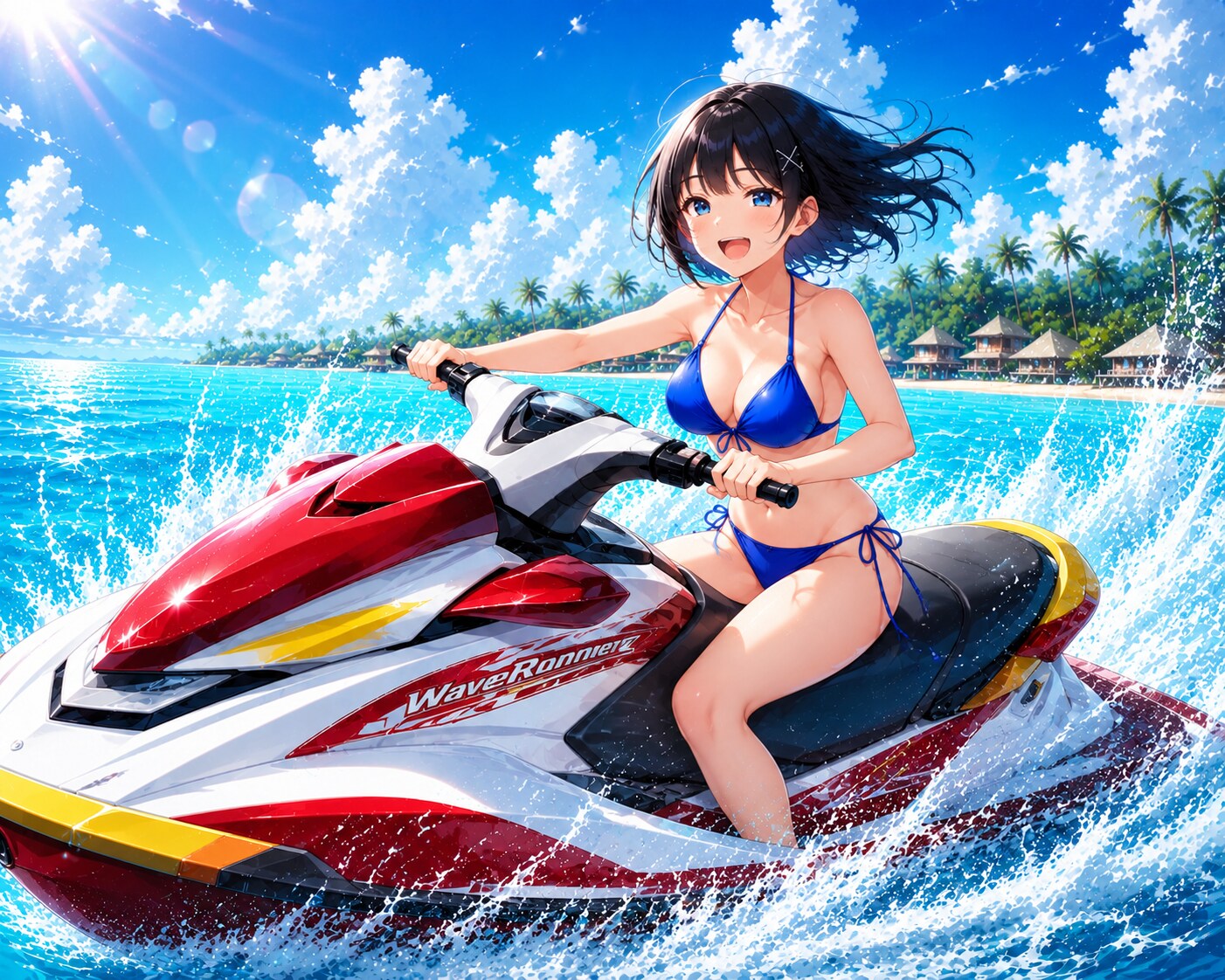 爽快に走る
