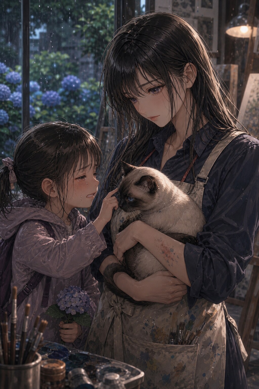 波夷羅ねず×シャム猫　ver.迷子保護